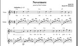 Nevermore (Paul Verlaine) voice and guitar