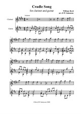 Cradle Song for clarinet and guitar