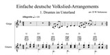 Drunten im Unterland - violin and guitar
