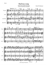 Railway Song - Piccolo, Flute, Alto Flute, Bass Flute