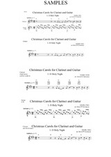 Christmas Carols for clarinet and guitar No.1 'O Holy Night'