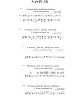 Christmas Carols for clarinet and guitar No.2 'Hark the Herald Angels Sing'