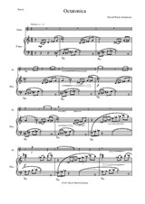 Octatonica for flute and piano
