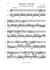 Ständchen (Serenade) for violin and guitar after Theobald Böhm
