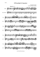 O'Carolan's Concerto for violin and alto clarinet