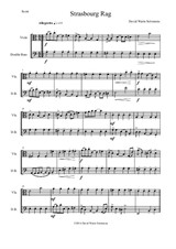 Strasbourg Rag for viola and double bass