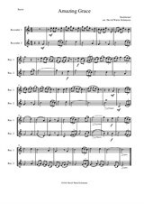 6 simple duets based on hymns for 2 soprano recorders or 2 tenor recorders
