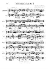 Fitzwilliam Sonata No.2 for cor anglais and guitar