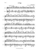Byrd's Jigg for flute and guitar