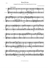 Rosa Divina for flute and alto saxophone