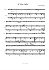 Folk Song Snapshots No.2 'Bobby Shafto' for alto clarinet and piano