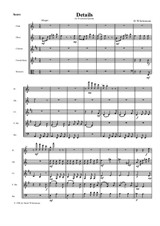 Serenade and Details for Wind Quintet