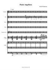Panis Angelicus – choir, clarinet, guitar and organ