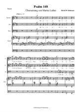 Psalm 148 – SAB choir and organ
