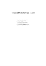 Messe Miniature de Marie – alto voice and guitar