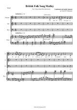 Llwyn Onn - arranged for SAB choir and piano (or keyboard with harp sound)