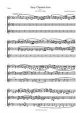 15 easy clarinet trios