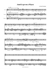 Amol iz geven a Mayse for voice and 2 violins