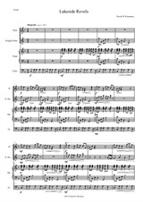 Lakeside Revels - for flute, cor anglais, harp and cello