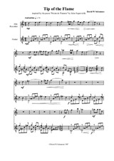 Tip of the flame - for alto recorder and classical guitar