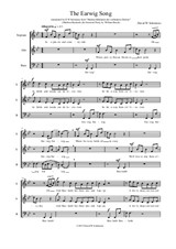 The Earwig Song - for choir SAB