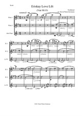 Eriskay love lilt (Vair Mio) for flute trio