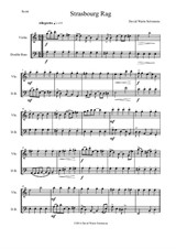 Strasbourg Rag for violin and double bass