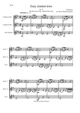 The Skye boat song (Speed bonny boat) for clarinet trio (2 B flats and 1 Alto)