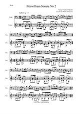 Fitzwilliam Sonata No.2 for cello and guitar