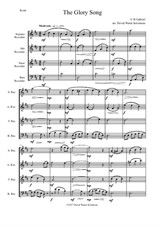 Variations on the Glory Song for recorder quartet