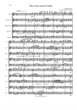 This is the record of John for wind quintet with flute, clarinet in A, cor anglais, horn and bassoon