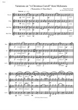 Variations on Remember, O Thou Man (A Christmas Carroll from Ravenscroft's Melismata) for flute quartet (piccolo, flute, alto flute and bass flute)