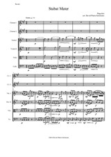 Stabat Mater for 2 clarinets and string quartet