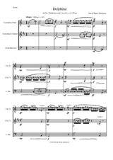 Delphine for contrabass flute, contrabass clarinet and contrabassoon