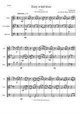 The Oak and the Ash (A North country maid) for double-reed trio (oboe, cor anglais, bassoon)