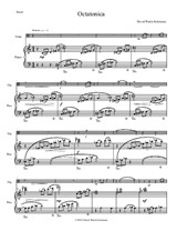 Octatonica for viola and piano
