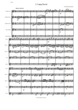 Camp David for clarinet quintet (E flat, 2 B flats, alto and bass)