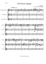 15 easy trios for recorder trio (soprano, alto, tenor)
