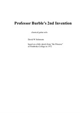 Professor Burble's 2nd Invention - for guitar solo