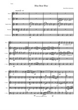 Blue Boar Blue for double-reed quintet (2 oboes, cor anglais, bassoon, contrabassoon)
