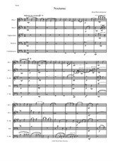 Nocturne for double-reed quintet (2 oboes, cor anglais, bassoon, contrabassoon)