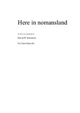 Here in Nomansland – alto (or two altos) and guitar