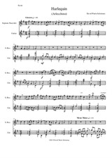Harlequin – soprano recorder and guitar